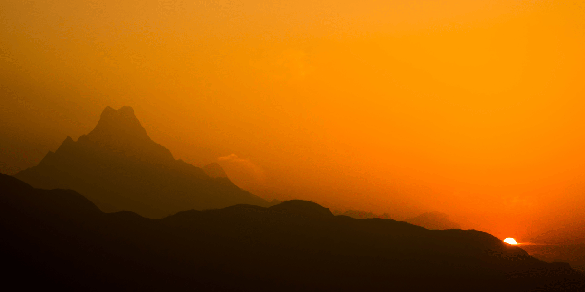 Poon Hill Sunrise Image